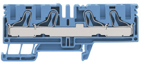 Blok zacisków przelotowych Weidmuller poziomy: Pojedynczy 16 → 8AWGWciskane P raster: 8.1mm 57A 800 V