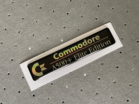 Amiga 500+ Elite Edition holo Black gold