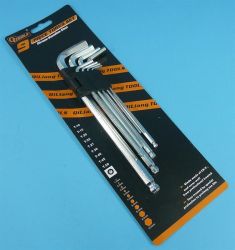 KLUCZE IMBUSOWE 9-SZT 1,5-10 KULOWE DUŻ