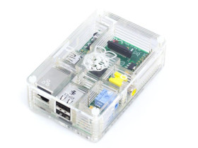 Adafruit Crystal Pibow - Enclosure for Raspberry Pi Model B Computers