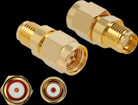 89972 Adapter SMA plug > SMA jack