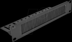 66845 Brush strip, 10", with cable fixing, 1 U