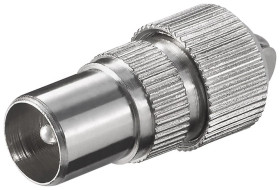 Wtyk koncentryczny z mocowaniem gwintowanym