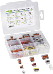 WAGO 887-001/2011-1300 Zestaw złączy zaciskowych elastyczny: 1.5-4 mm² stała: 1.5-4 mm² 125 części