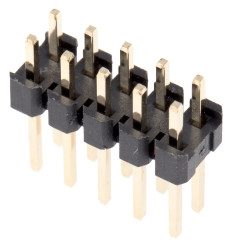 Złącze szpilkowe 10-pinowe raster: 2.54mm 2-rzędowe HARWIN Przewlekany 3.0A