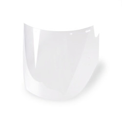 Daszek, Przezroczysty, PC, Twarz, odporność na: Uderzenia