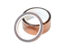 Taśma maskująca RS PRO szerokość: 25mm Folia poliimidowa Żółta