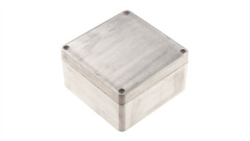 Obudowa Srebrny Ip66 Neopren, 160 X 160 X 90Mm, Rs Pro