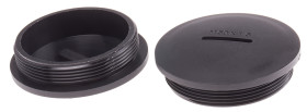 Zaślepka do dławnic kablowych M50 Nylon 66 Czarny RS PRO średnica otworu 49.9mm Gwintowany