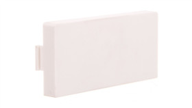 Touchme Moduł 1/2 Zaślepka Biała Tmzasw