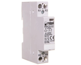 Stycznik modułowy 20A 0Z 2R 24V AC RIK20-02-24 2608179
