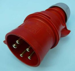 WT.SIŁOWY 32A/380V 5-PIN IP44 AUSTRIA