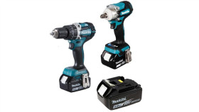 Zestaw Combo 18V Dtw300+Dhp484 3*5.0Ah