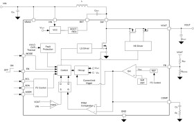 16V 3.8A synchronous boost with load disconnect