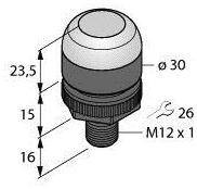 Czujnik umiejscowienia Turck 3801862 1 szt.