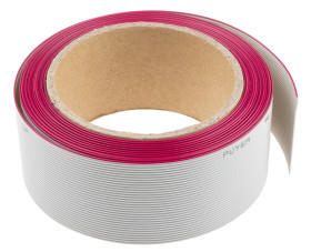 Kabel taśmowy 34-żyłowy raster 1.27mm Płaski, AWG 28 AWG Nieekranowany 7 RS PRO 43,2 mm -20→ +105 °C