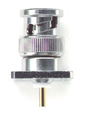 Złącze koncentryczne Montaż na panelu Żeński typ złącza Złącze BNC Lutowane