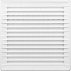 Kratka z siatką 170x170 średnica 120 biały 02-245 /20 szt./