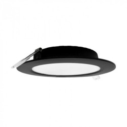 Oprawa downlight P/T okrąg 12W 1200lm 4000K IP20 czarny DL-1 EC20464