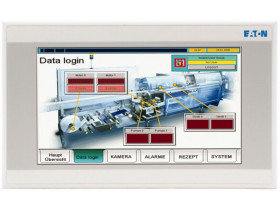 Panel 7" Kolor ETH PLC MPI/DP-M RS232 RS485 XV-102-D8-70TWRC-10 142539 EATON