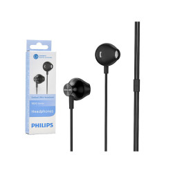 Słuchawki Douszne PHILIPS Jack TAUE100BK Przewodowe, Czarne