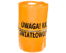 Folia kablowa ostrzegawczo-lokalizacyjna TOL 25 /Uwaga kabel światłowodowy/ 68320 /100m/