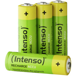 Intenso 7505524 Energy Eco Rechargeable AA Batteries 2100mAh 4pieces NiMH