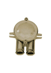 Mosiężna puszka rozgałęźna, natynkowa - 2 wyjścia równoległe AN3/2BIS