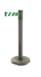 Bariera ochronna długość taśmy 3m Bariera chowana Green, White