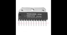TA8445K power amp for TV deflection circuit - Toshiba