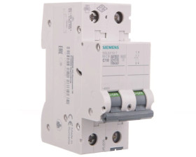 Wyłącznik nadprądowy 2P C 10A 6kA AC SENTRON 5SL6210-7