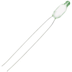 TRU COMPONENTS 1564983 Glow lamp 110-250 V Wire ends Green Neon 1 pc