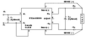 15-A, 48-V Input, 5-V Output, Isolated, 1/8th Brick DC/DC Converter