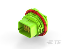 Złącze samochodowe 20-pinowe TE Connectivity 4-rzędowe Żeński 13A NTSEAL Montaż na panelu Lutowane Gniazdo