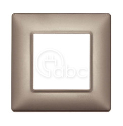 Ramka ozdobna Plana, 2M, Pearl Nickel, 14642.74