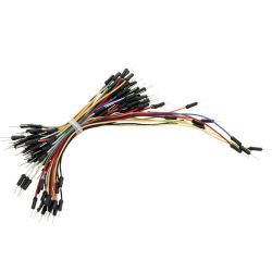 Zestaw kabli stykowych do płytek montażowych wt-wt 75szt kolor