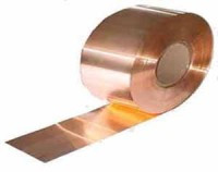 BLACHA0.2CU_30 Blacha miedziana - taśma - szerokość 30 mm; grubość 0.2 mm - miękka