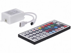 Sterownik LED RGB 3x2A 44-key IR 12V Prescot