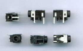 GNIAZDO JACK 3,5mm STEREO PIONOWE CZARNE (ZLJACK GN35-PION-BL)