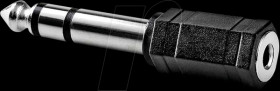 CAGB23930BK Nedis Stereo Audio Adapter | 6.35 mm Male | 3.5 mm Female | Nick