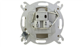 As Gniazdo Antenowe Rtv-Sat-Sat Ecru Gpa-G2s/M/27