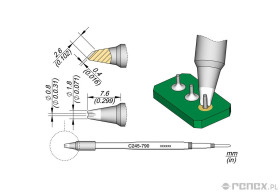 Grot C245790 do rączki JBC T245
