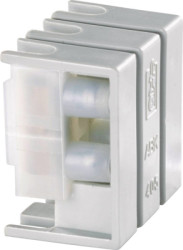 Cover cap, 2-pole, gray for fuse terminal, 193802