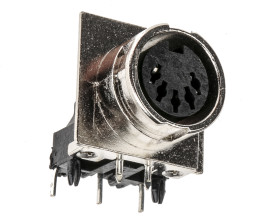 Gniazdo Din 3 -pinowe Żeński Przewlekany 34 V