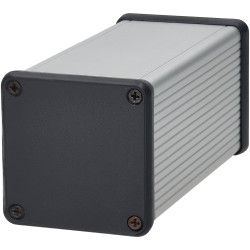 Hammond 1455CS1202 Extruded Enclosure 54 X 54 X 120 Clear Anodise