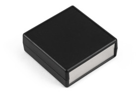 Obudowa urządzeń elektronicznych ABS wysokość zew: 27 mm szerokość zew: 74 mm długość zew: 75 mm 75 x 74 x 27mm