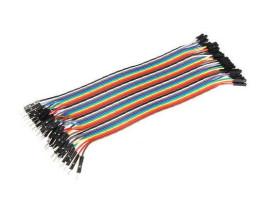 Opencircuit Male-Female 10 cm band cable 40 pieces