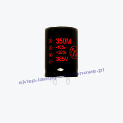 Kondensator 350uF/385V Chassis JJ