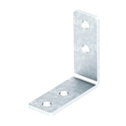 Kątownik montażowy z 2 otworami do łączenia szyn profilowych GMS 4 VW 90 FT 1124663 /10szt./