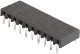 Gniazdo PCB 10 -pinowe raster: 2.54mm Listwa z gniazdami Kąt Proste Przewlekany